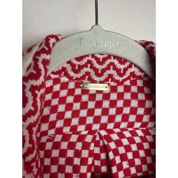 Dodo Bar Or Mandy Red Mini Dress Sz. M - Picture 6 of 7